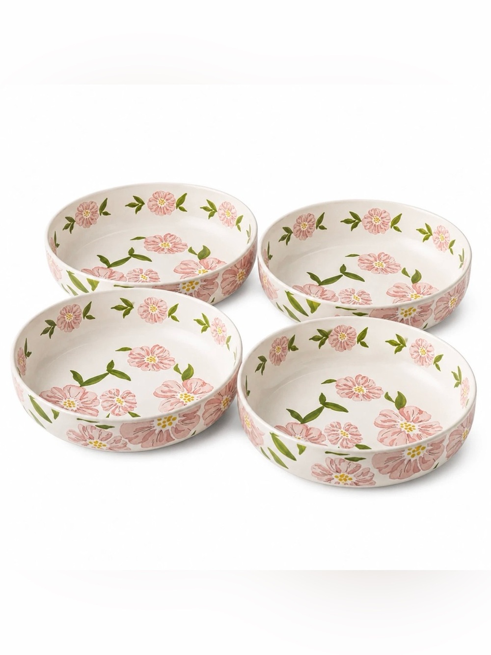 Maison Viore Blush Blossom Collection Bowls Set of 4